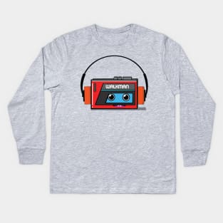 Walkman Kids Long Sleeve T-Shirt